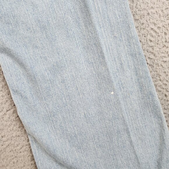 Levi's 518 Superlow Bootcut Jeans Women's 13M Flared Stretch Denim Pants - Picture 14 of 15